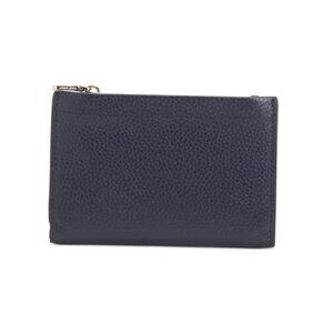 RADLEY LONDON Navy Leather Sunny Dene Protect Medium Bifold Purse